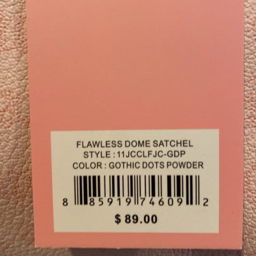 BNWT JUICY COUTURE Flawless Dome Satchel Bag in Powder Blush Pink - Picture 6 of 9